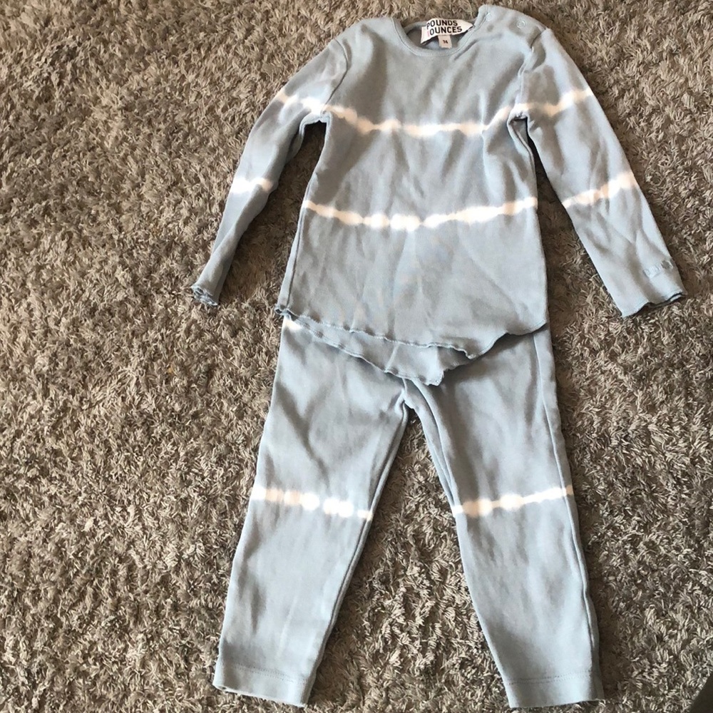 Pounds and ounces baby 2 pc set
